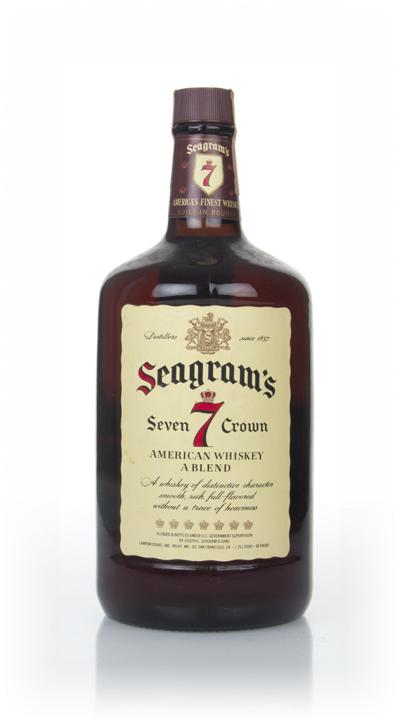 Seagram's 7 Crown (1.75L) - 1980s 175cl product image