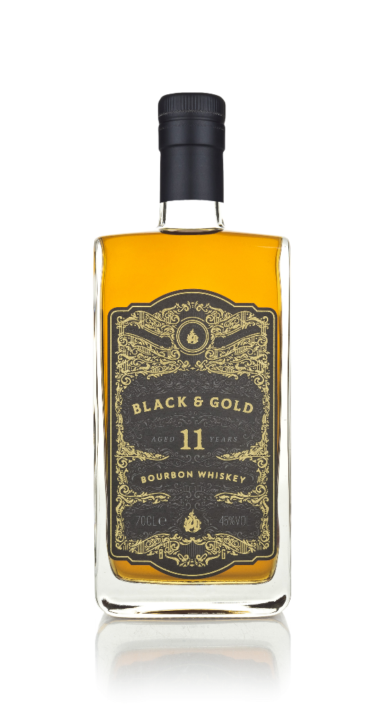 Black & Gold 11 Year Old Bourbon Whiskey 70cl product image