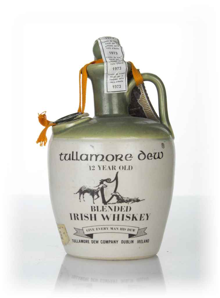 Tullamore D.E.W. 12 Year Old Ceramic Jug - 1973 75cl product image