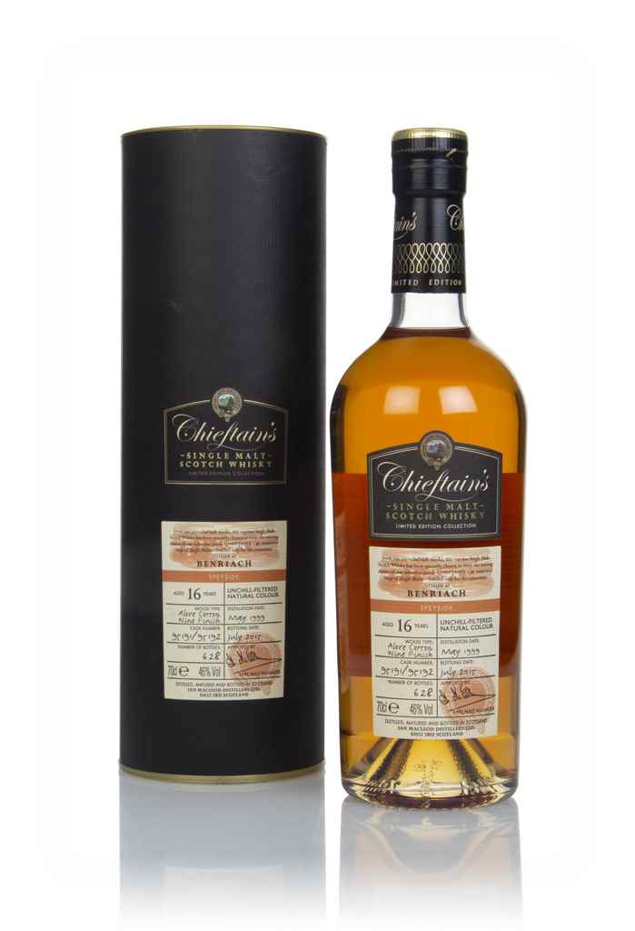 Benriach 16 Year Old 1999 (casks 95191 & 95192) - Chieftain's (Ian Macleod) 70cl product image