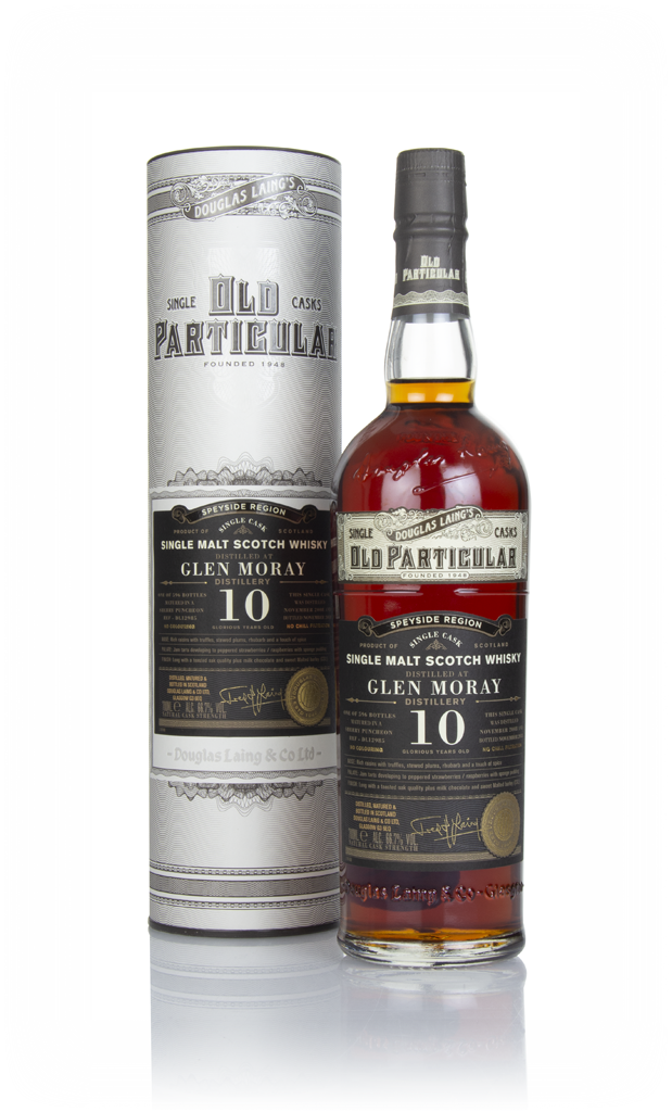 Glen Moray 10 Year Old 2008 (cask 12985) - Old Particular (Douglas Laing) 70cl product image