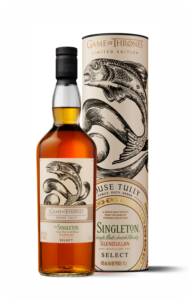 House Tully & Singleton of Glendullan Reserve - Game of Thrones Single Malts Collection 70cl product image