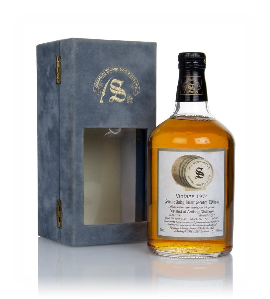 Ardbeg 23 Year Old 1974 (cask 1068) - Signatory 70cl product image