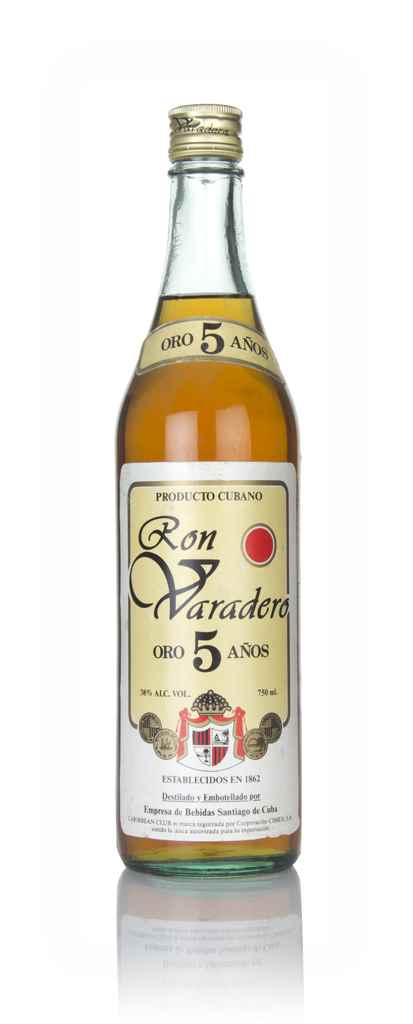 Ron Varadero 5 Year Old Oro Cuban Rum - 1990s 75cl product image