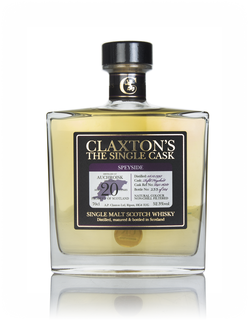 Auchroisk 20 Year Old 1997 (cask 1845-16381) - Claxton's 70cl product image