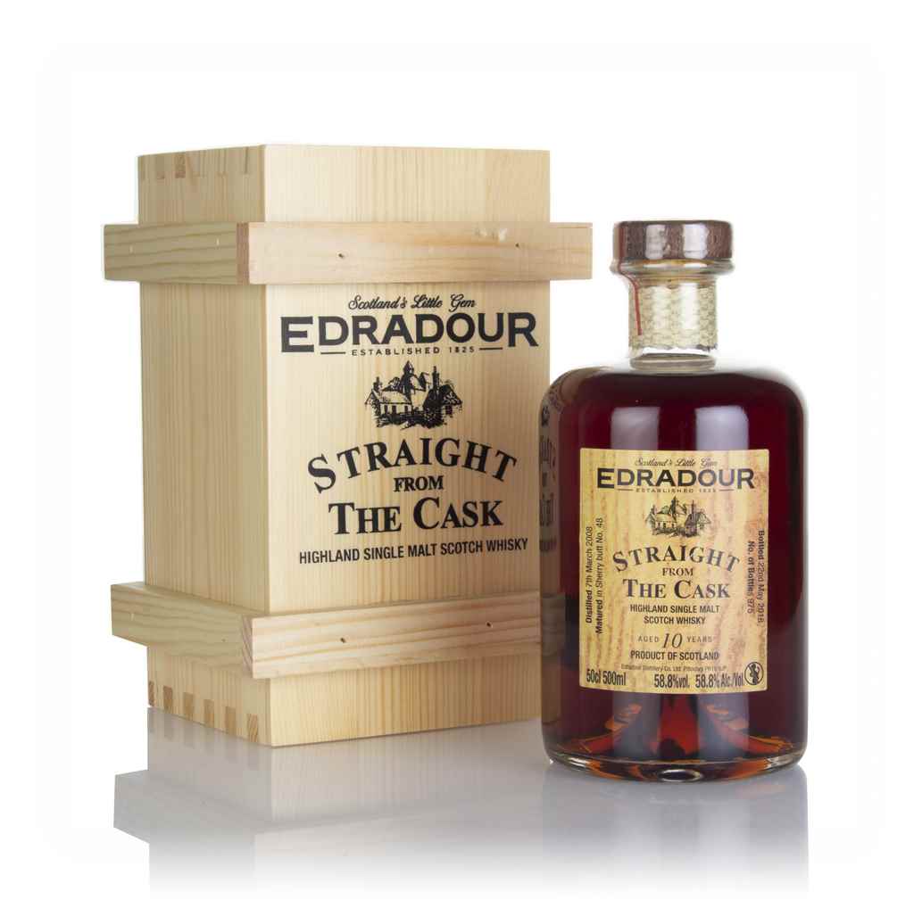Edradour 10 Year Old 2008 (cask 48) - Straight From The Cask 50cl product image