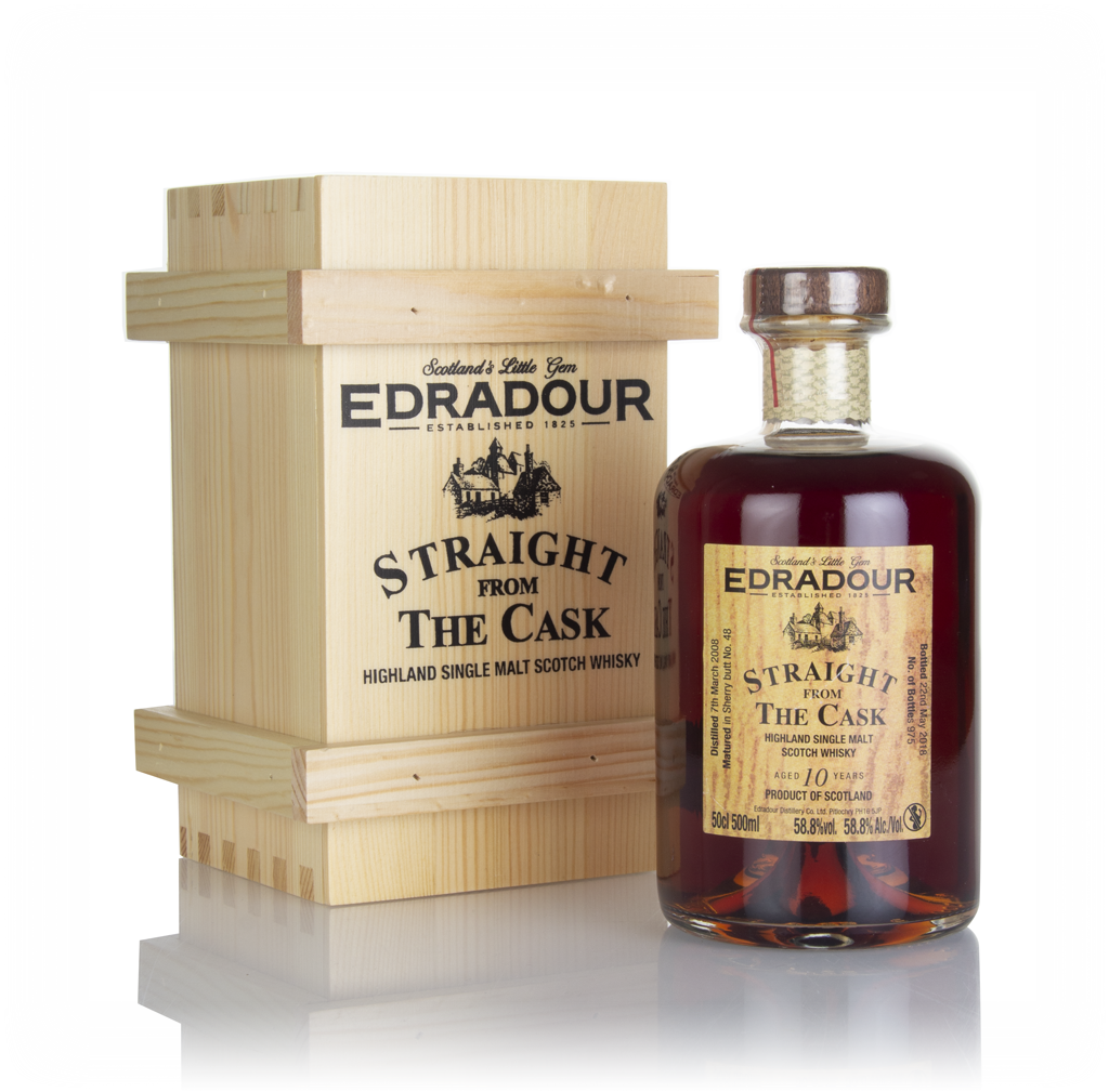 Edradour 10 Year Old 2008 (cask 48) - Straight From The Cask 50cl product image