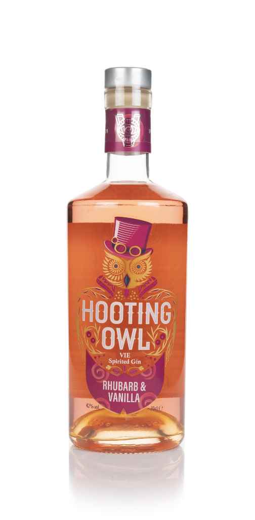 Hooting Owl Rhubarb & Vanilla Gin 70cl product image