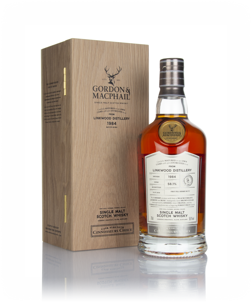 Linkwood 34 Year Old 1984 (batch 18/064) - Connoisseurs Choice (Gordon & MacPhail) 70cl product image