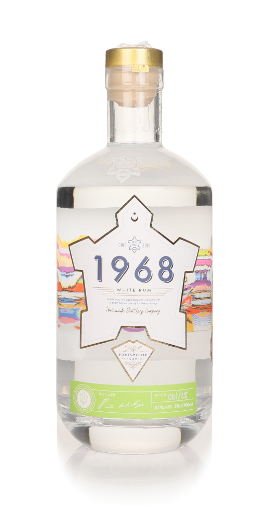 1968 Portsmouth White Rum 70cl product image