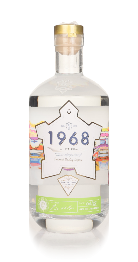 1968 Portsmouth White Rum 70cl product image