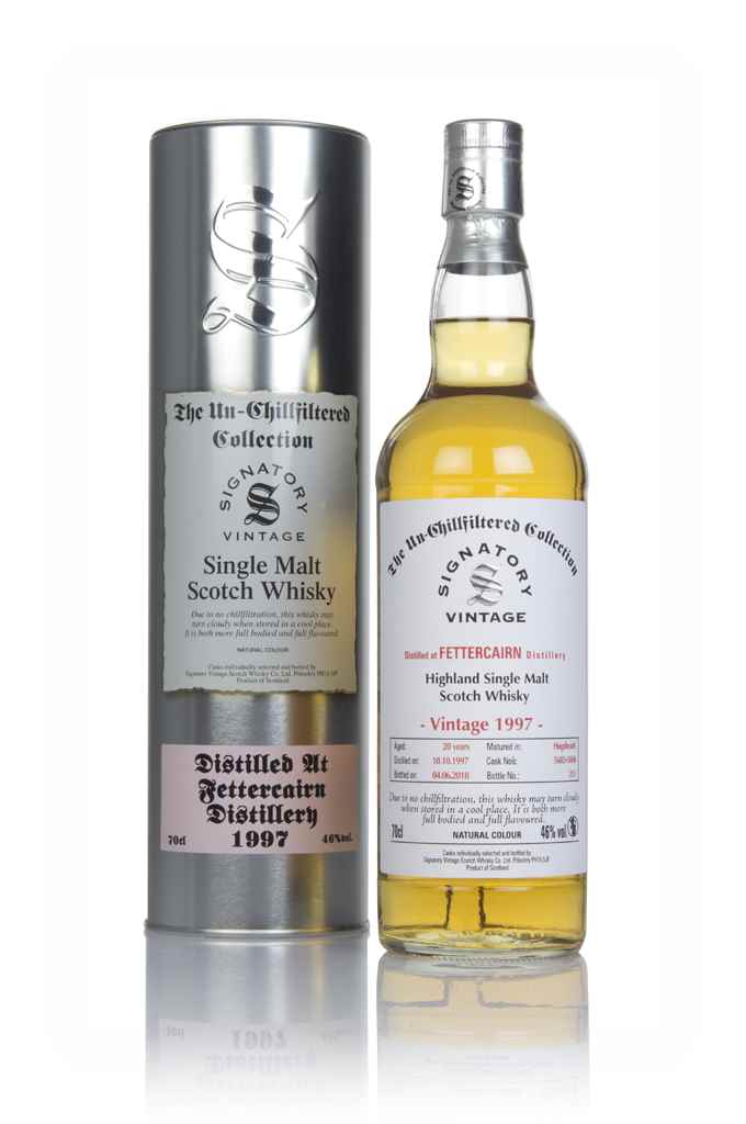Fettercairn 20 Year Old 1997 (casks 5602 & 5606) - Un-Chillfiltered Collection (Signatory) 70cl product image