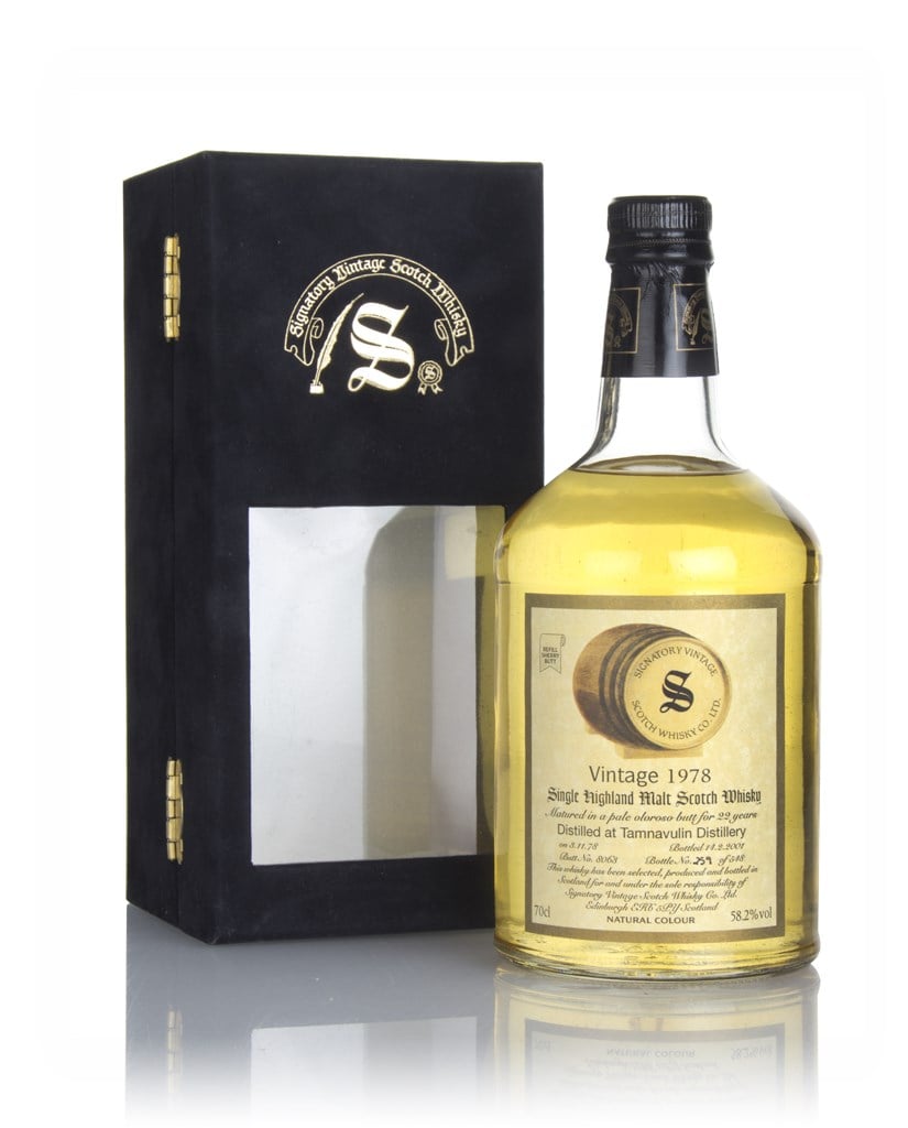 Tamnavulin 22 Year Old 1978 (cask 8068) - Signatory 70cl product image