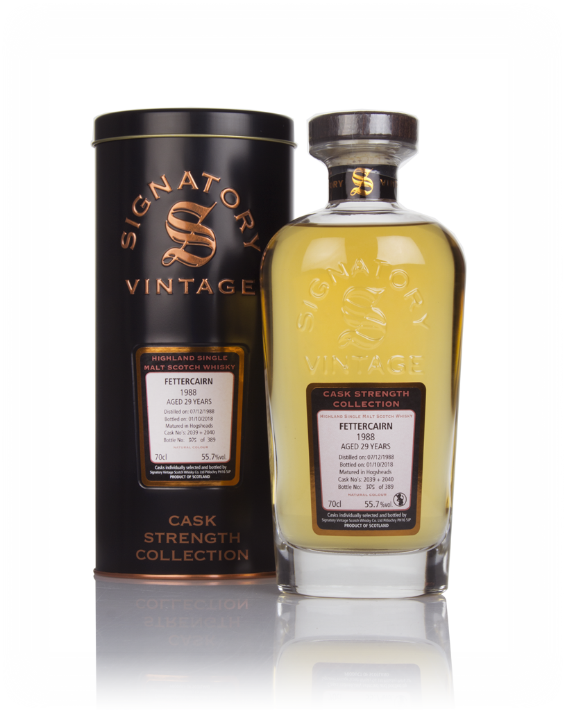 Fettercairn 29 Year Old 1988 (cask 2039 & 2040) - Cask Strength Collection (Signatory) 70cl product image