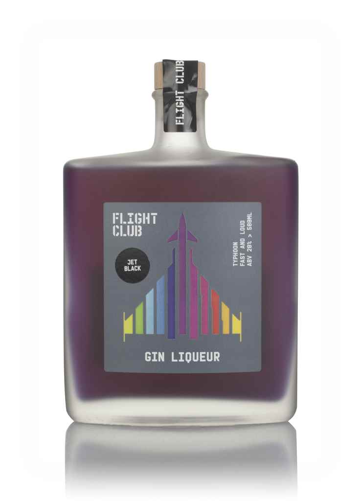 Flight Club Jet Black Gin Liqueur 50cl product image