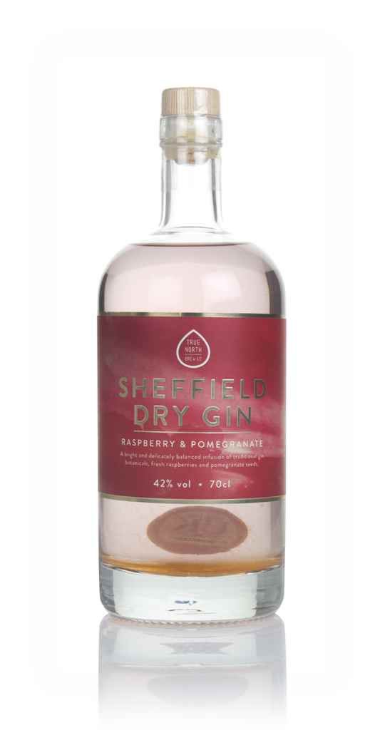 True North Raspberry & Pomegranate Sheffield Dry Gin 70cl product image