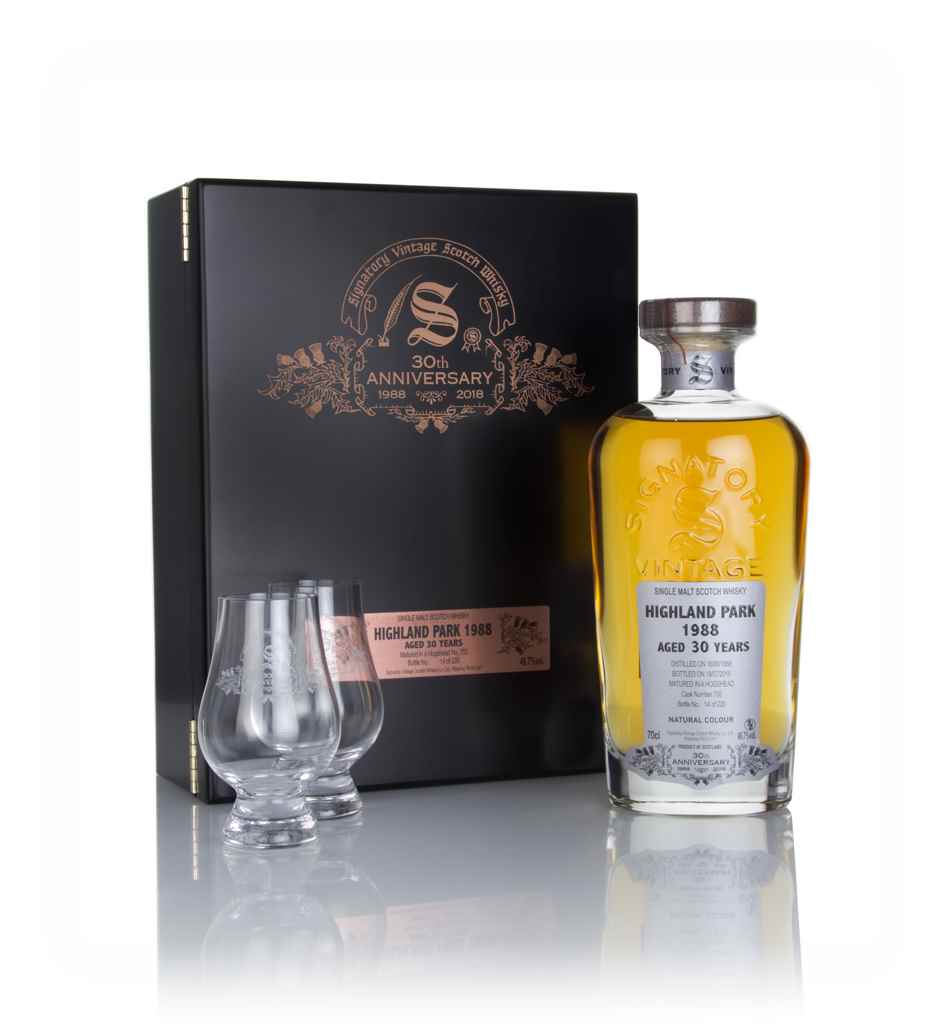 Highland Park 30 Year Old 1988 (cask 755) - 30th Anniversary Gift Box (Signatory) 70cl product image