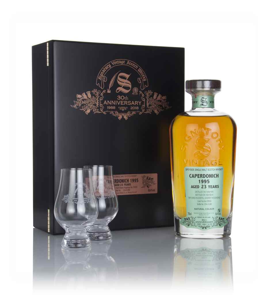 Caperdonich 23 Year Old 1995 (cask 95050) - 30th Anniversary Gift Box (Signatory) 70cl product image