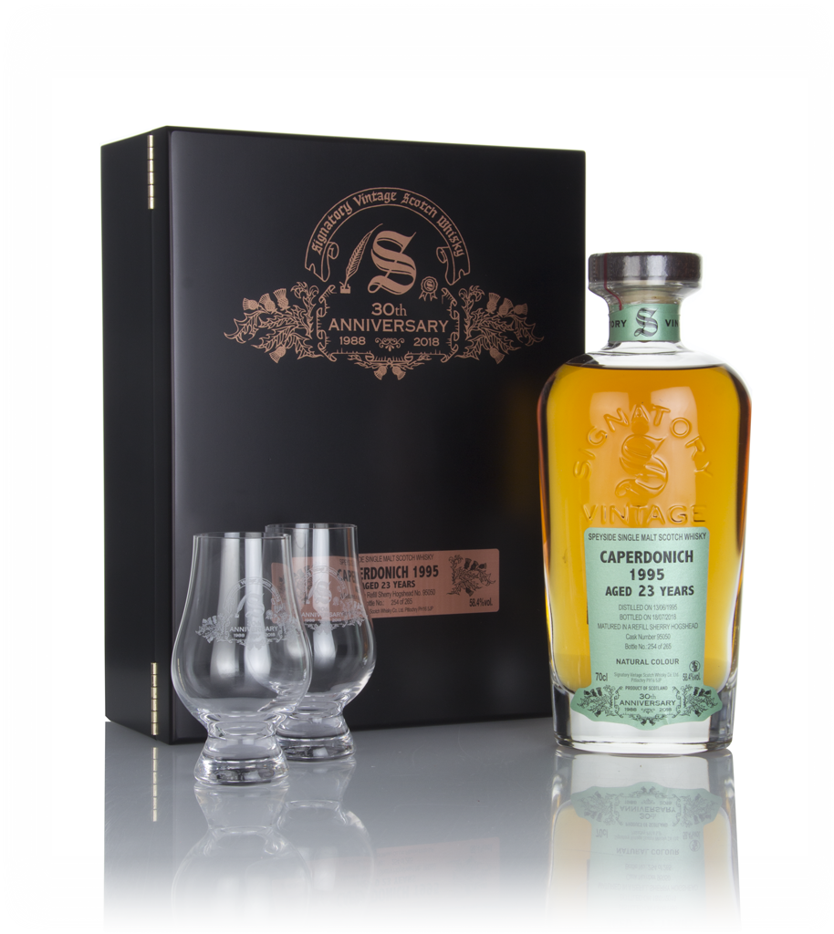 Caperdonich 23 Year Old 1995 (cask 95050) - 30th Anniversary Gift Box (Signatory) 70cl product image