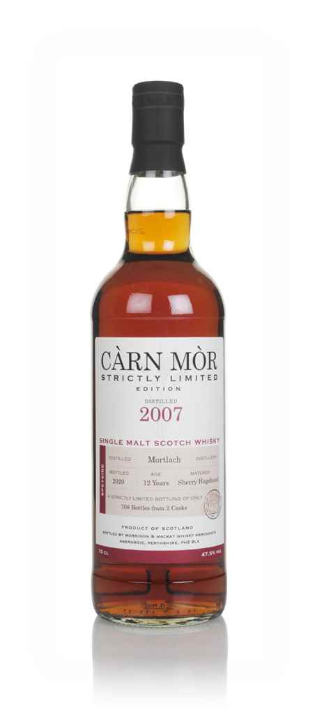 Mortlach 12 Year Old 2007 - Strictly Limited (Càrn Mòr) 70cl product image
