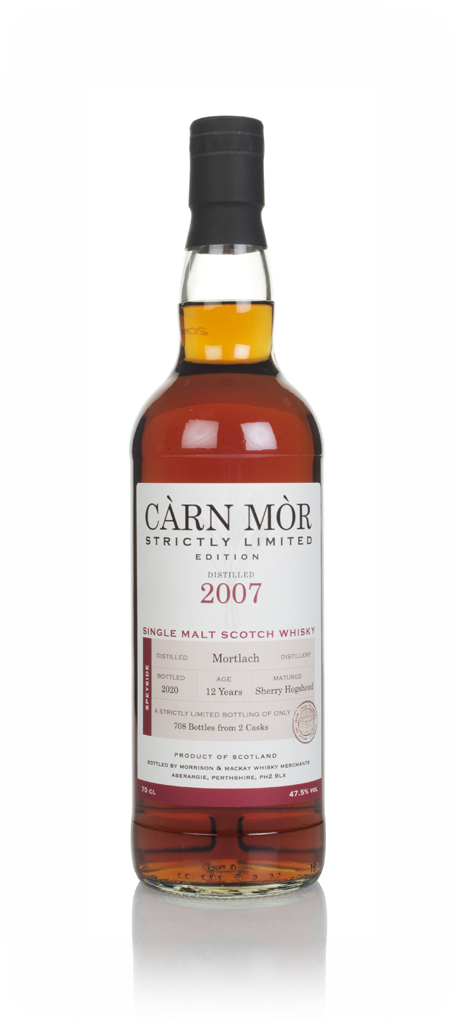 Mortlach 12 Year Old 2007 - Strictly Limited (Càrn Mòr) 70cl product image