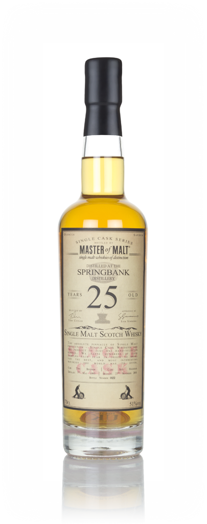 Springbank 25 Year Old 1993 - Single Cask (Master of Malt) 70cl product image