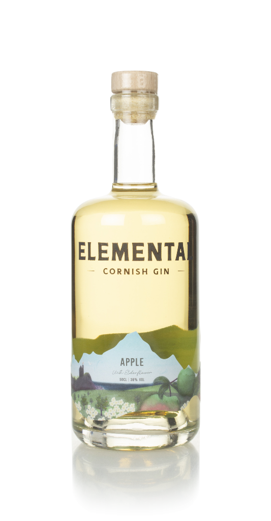 Elemental Apple Cornish Gin 70cl product image