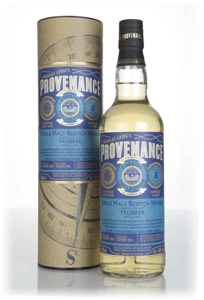 Talisker 8 Year Old 2009 (cask 12611) - Provenance Coastal Collection (Douglas Laing) 70cl product image