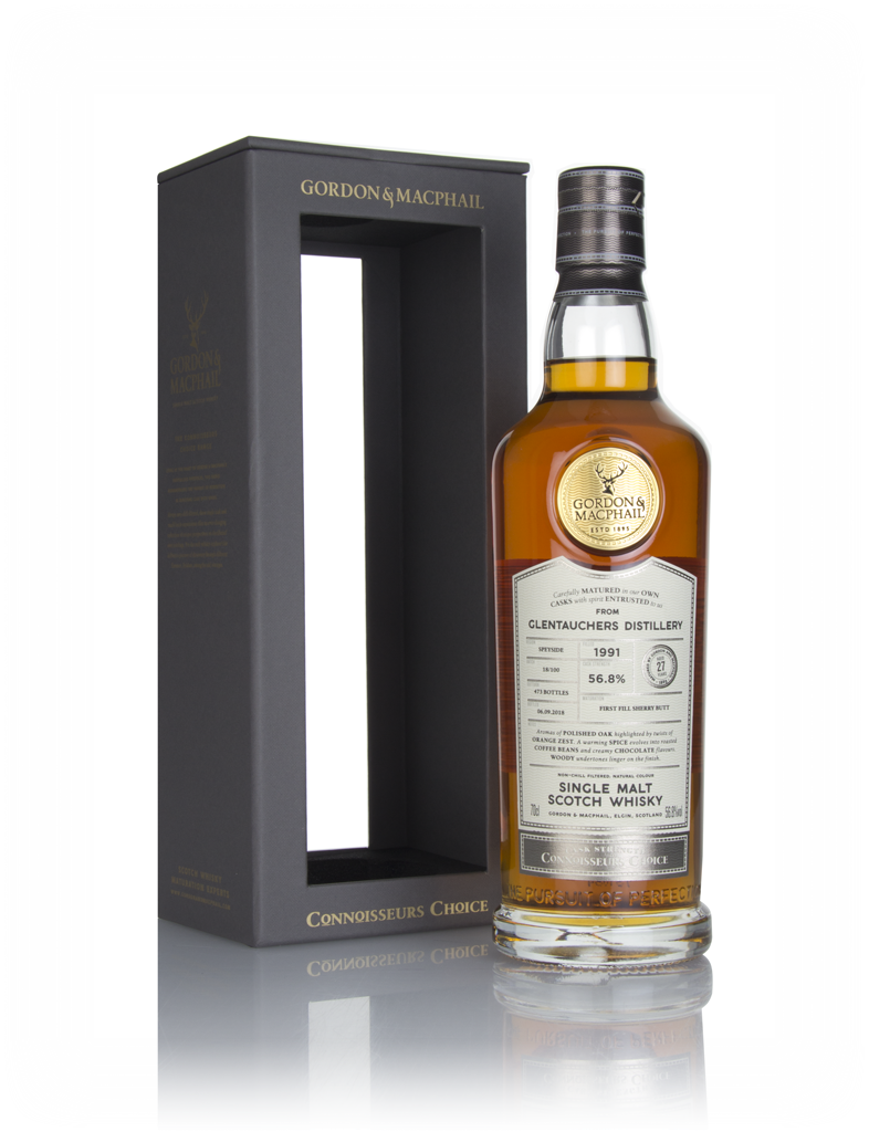Glentauchers 27 Year Old 1991 (cask 18/100) - Connoisseurs Choice (Gordon & MacPhail) 70cl product image