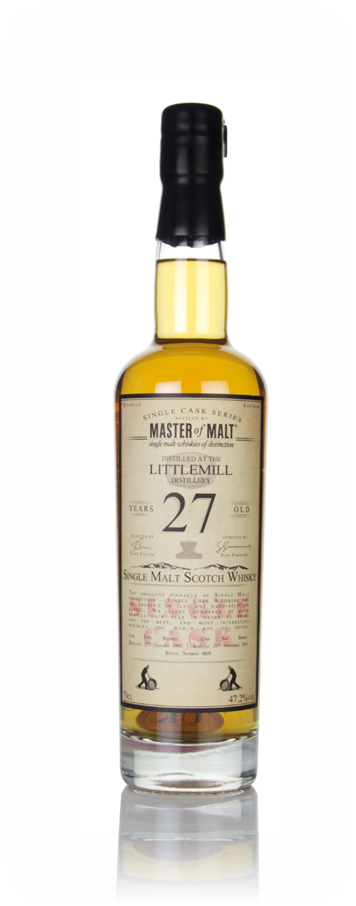 Littlemill 27 Year Old 1991 - Single Cask (Master of Malt) 47.2% 70cl product image