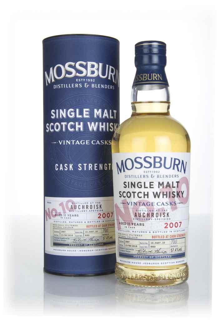 Auchroisk 11 Year Old 2007 - Cask Strength (Mossburn) 70cl product image