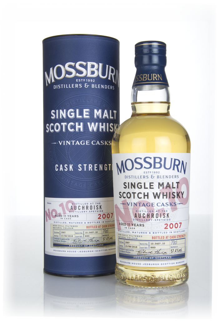 Auchroisk 11 Year Old 2007 - Cask Strength (Mossburn) 70cl product image