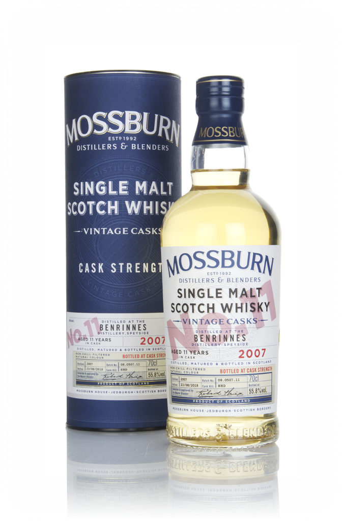 Benrinnes 11 Year Old 2007 - Cask Strength (Mossburn) 70cl product image