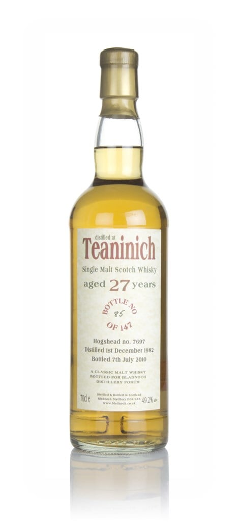 Teaninich 27 Year Old 1982 (cask 7697) (Bladnoch) 70cl product image