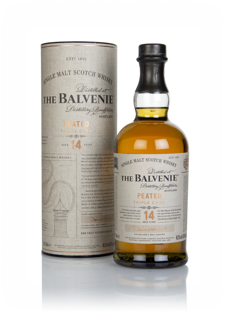 Balvenie 14 Year Old Peated Triple Cask 70cl product image