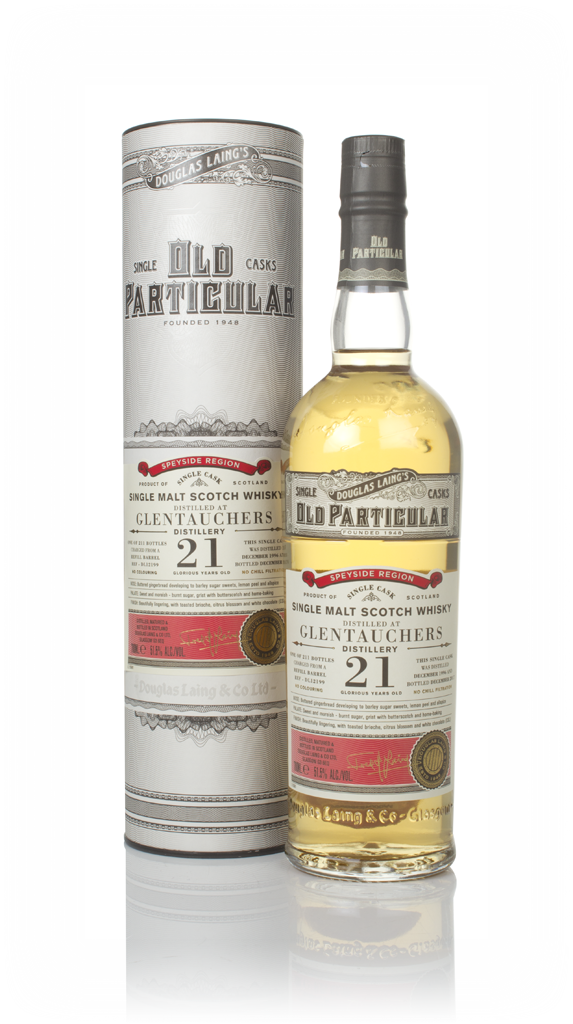 Glentauchers 21 Year Old 2007 (cask 12199) - Old Particular (Douglas Laing) 70cl product image