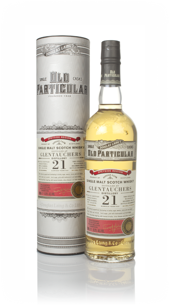 Glentauchers 21 Year Old 2007 (cask 12199) - Old Particular (Douglas Laing) 70cl product image