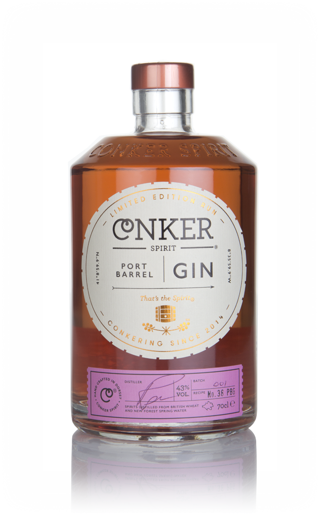 Conker Spirit Port Barrel Gin 70cl product image