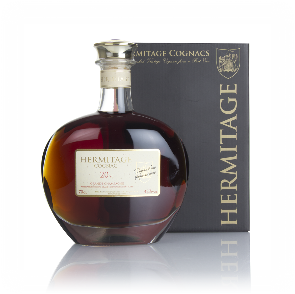 Hermitage 20 Year Old Grande Champagne Cognac 70cl product image