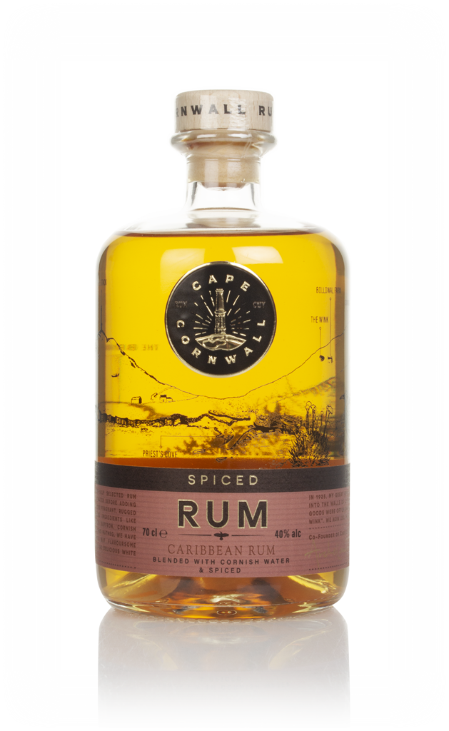 Cape Cornwall Spiced Rum 70cl product image