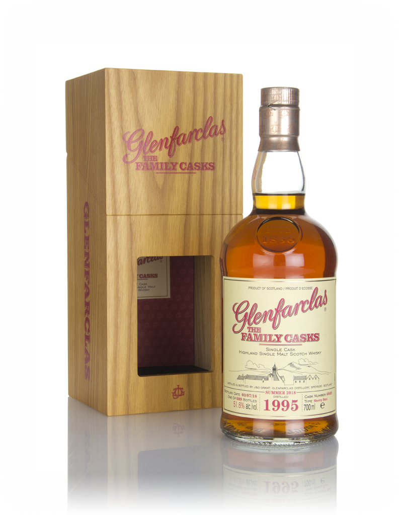 Glenfarclas 1995 (cask 6649) Family Cask Summer 2018 Release 70cl product image