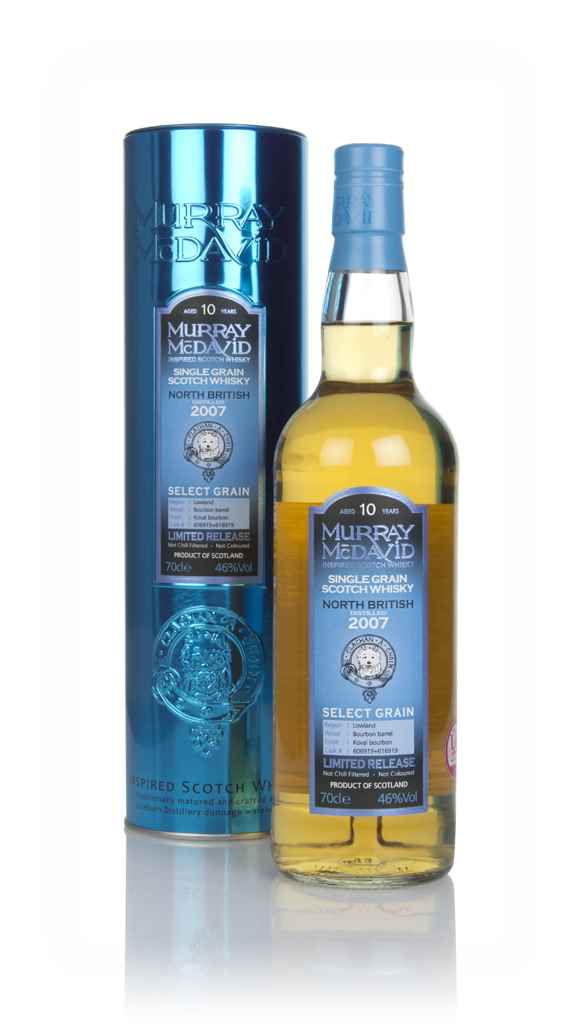 North British 10 Year Old 2007 (casks 606919 & 616919) - Select Grain (Murray McDavid) 70cl product image