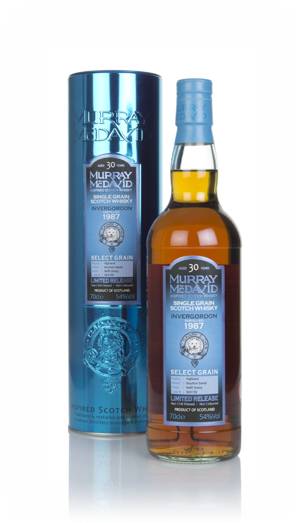 Invergordon 30 Year Old 1987 (cask 903159) - Select Grain (Murray McDavid) 70cl product image