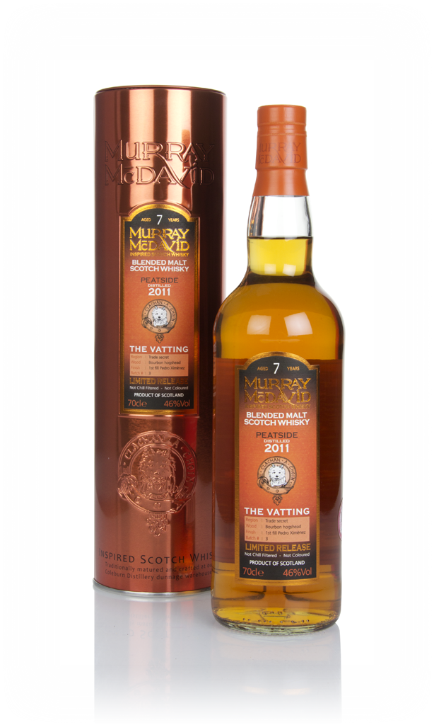 Peatside 7 Year Old 2011 - The Vatting (Murray McDavid) 70cl product image