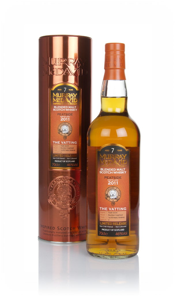 Peatside 7 Year Old 2011 - The Vatting (Murray McDavid) 70cl product image