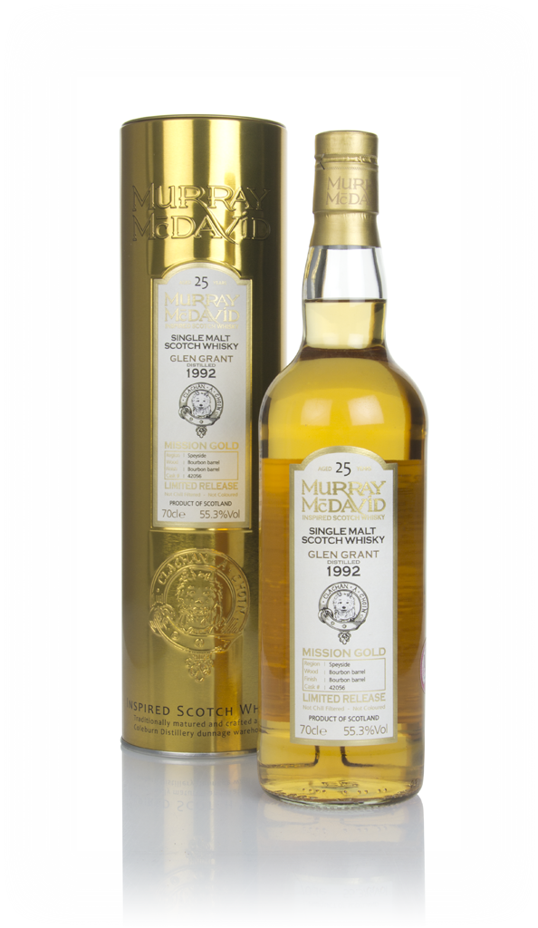 Glen Grant 25 Year Old 1992 (cask 42056) - Mission Gold (Murray McDavid) 70cl product image