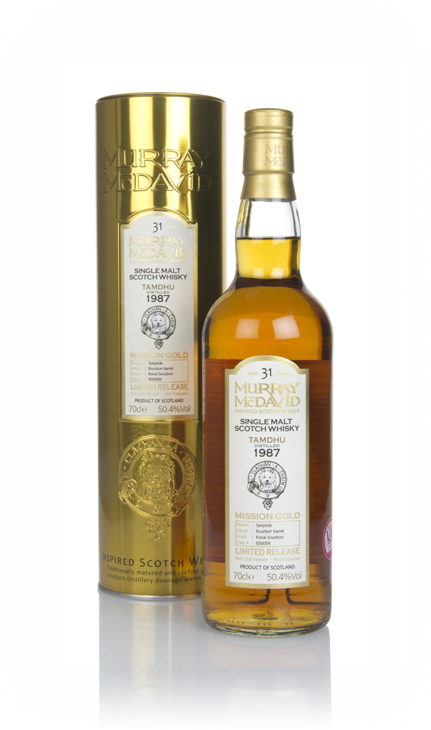Tamdhu 31 Year Old 1987 (cask 600006) - Mission Gold (Murray McDavid) 70cl product image