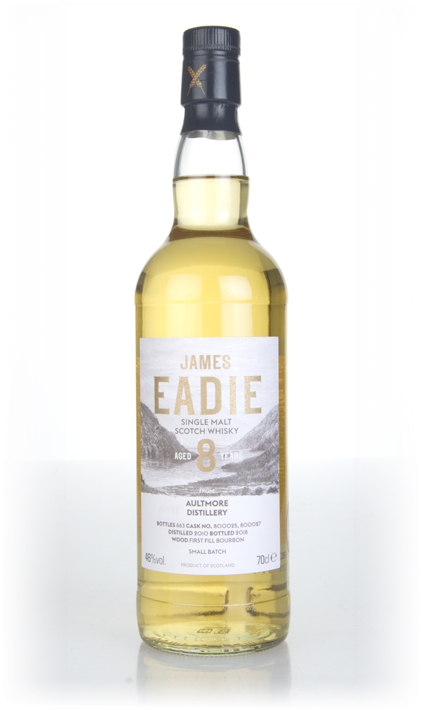 Aultmore 8 Year Old 2010 (casks 800025 & 800027) - Small Batch (James Eadie) 70cl product image