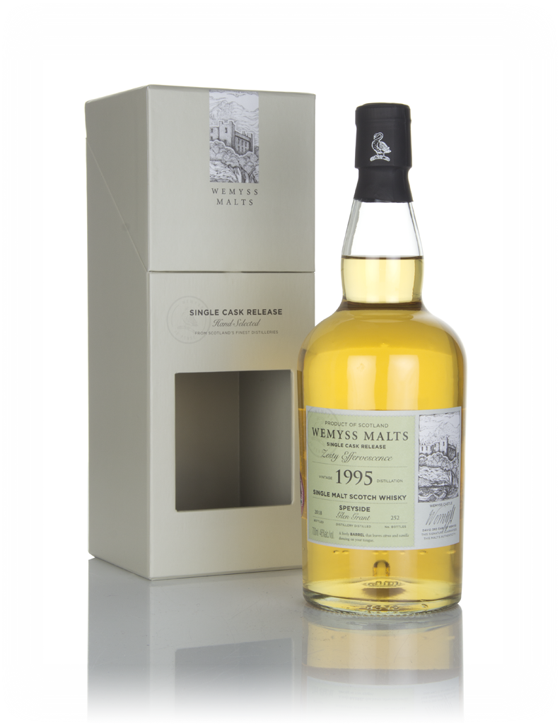 Zesty Effervescence 1995 (bottled 2018) - Wemyss Malts (Glen Grant) 70cl product image