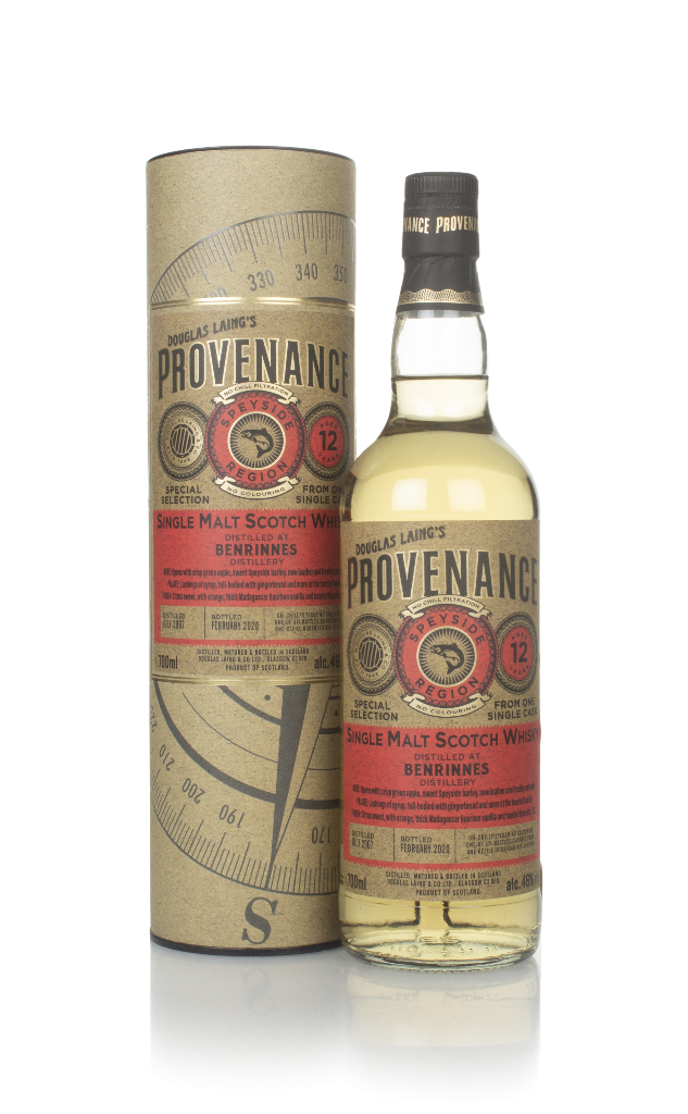 Benrinnes 12 Year Old 2007 (cask 13919) - Provenance (Douglas Laing) 70cl product image